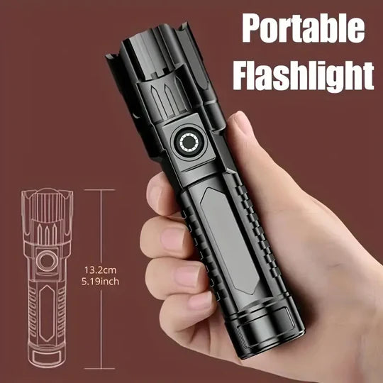 LINTERNA DE LARGO ALCANCE DE LUZ LED
